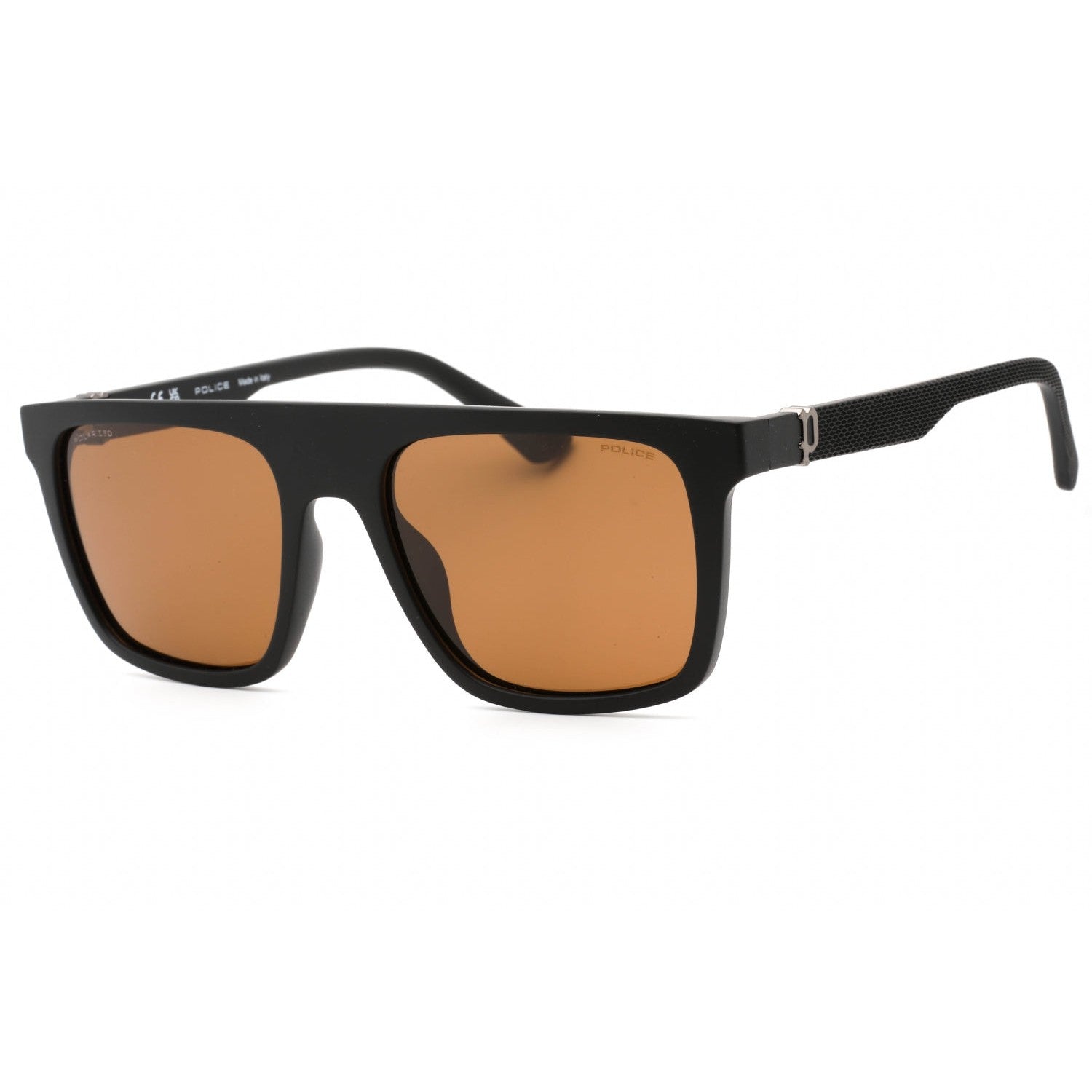 Police SPLF61M Sunglasses Matte Black / Brown