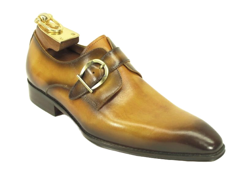 Signature Buckle Monk Strap Loafer