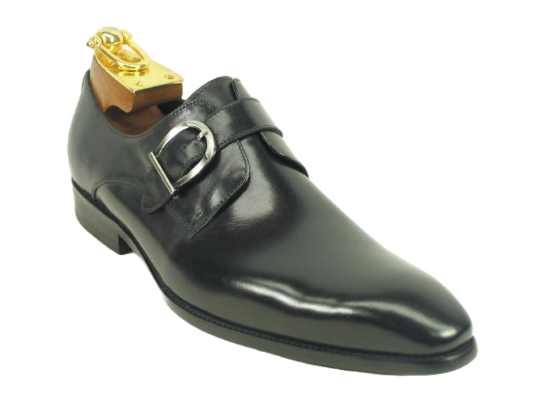 Signature Buckle Monk Strap Loafer