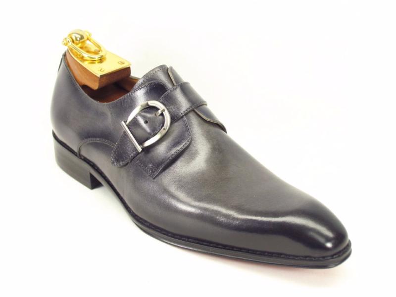 Signature Buckle Monk Strap Loafer