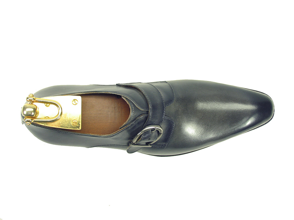 Signature Buckle Monk Strap Loafer