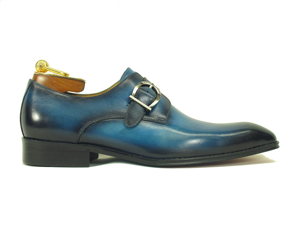 Signature Buckle Monk Strap Loafer