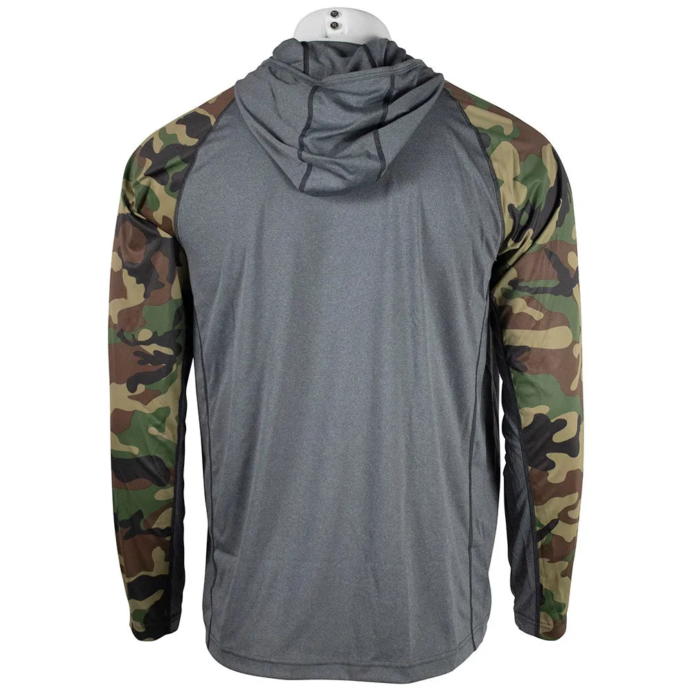 Skeeter Simms SolarFlex Hoody - Woodland Camo-Carbon