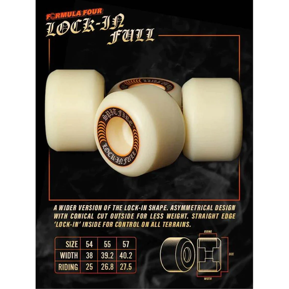 Spitfire Formula Four 99 Duro Lockin Full 54mm