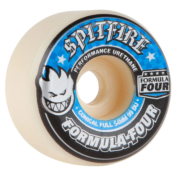 Spitfire Formula Four Conical Full 99DU Wheels (Assorted Sizes)