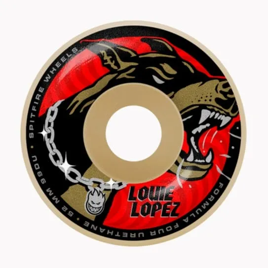 Spitfire Formula Four Louie Lopez Unchained Wheels Natural 52 mm 99 DU