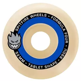 Spitfire Wheels Formula Four F4 99D Tablets Natural 52mm