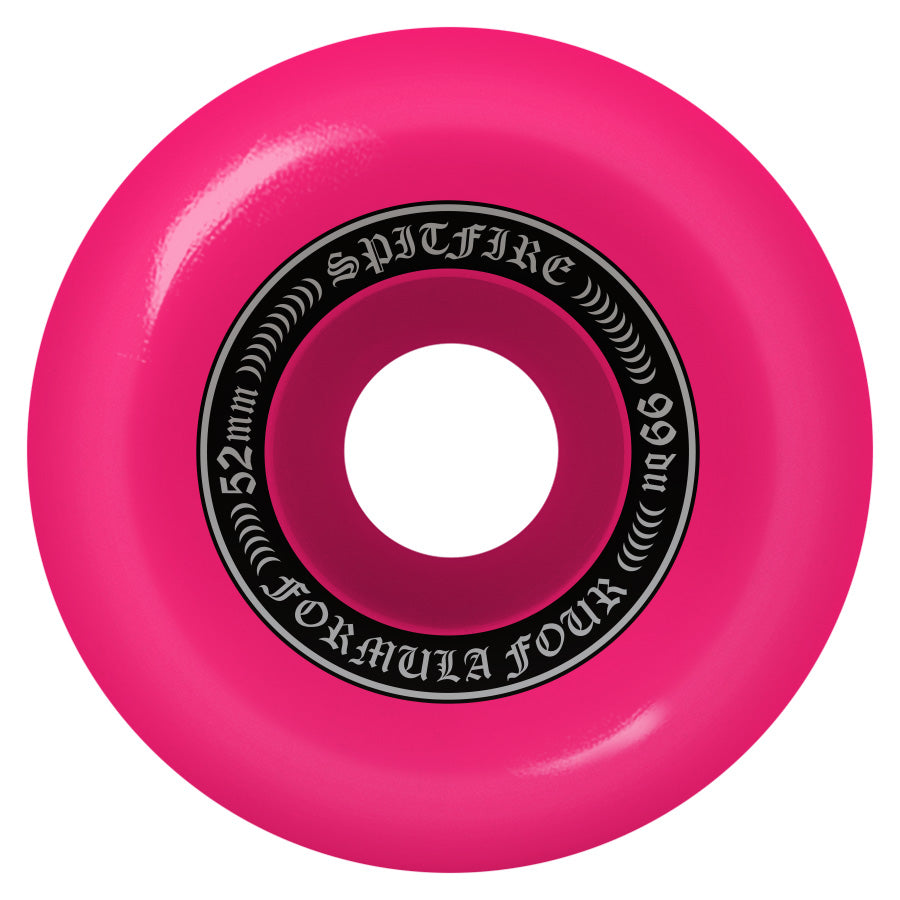 Spitfire Wheels Formula Four F4 OG Classic Pink 52mm 99a