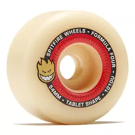 Spitfire Wheels Formula Four F4 Tablets Natural 101D 54mm