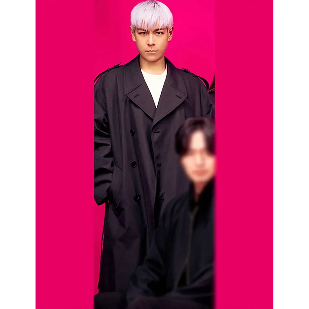 Squid Game T.O.P Coat | Choi Seung-Hyun Black Coat