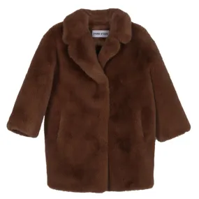 STAND STUDIO KIDS GIRLS FAUX FUR COAT 4 YEARS