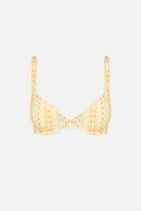 Sunray Underwire Top Gold