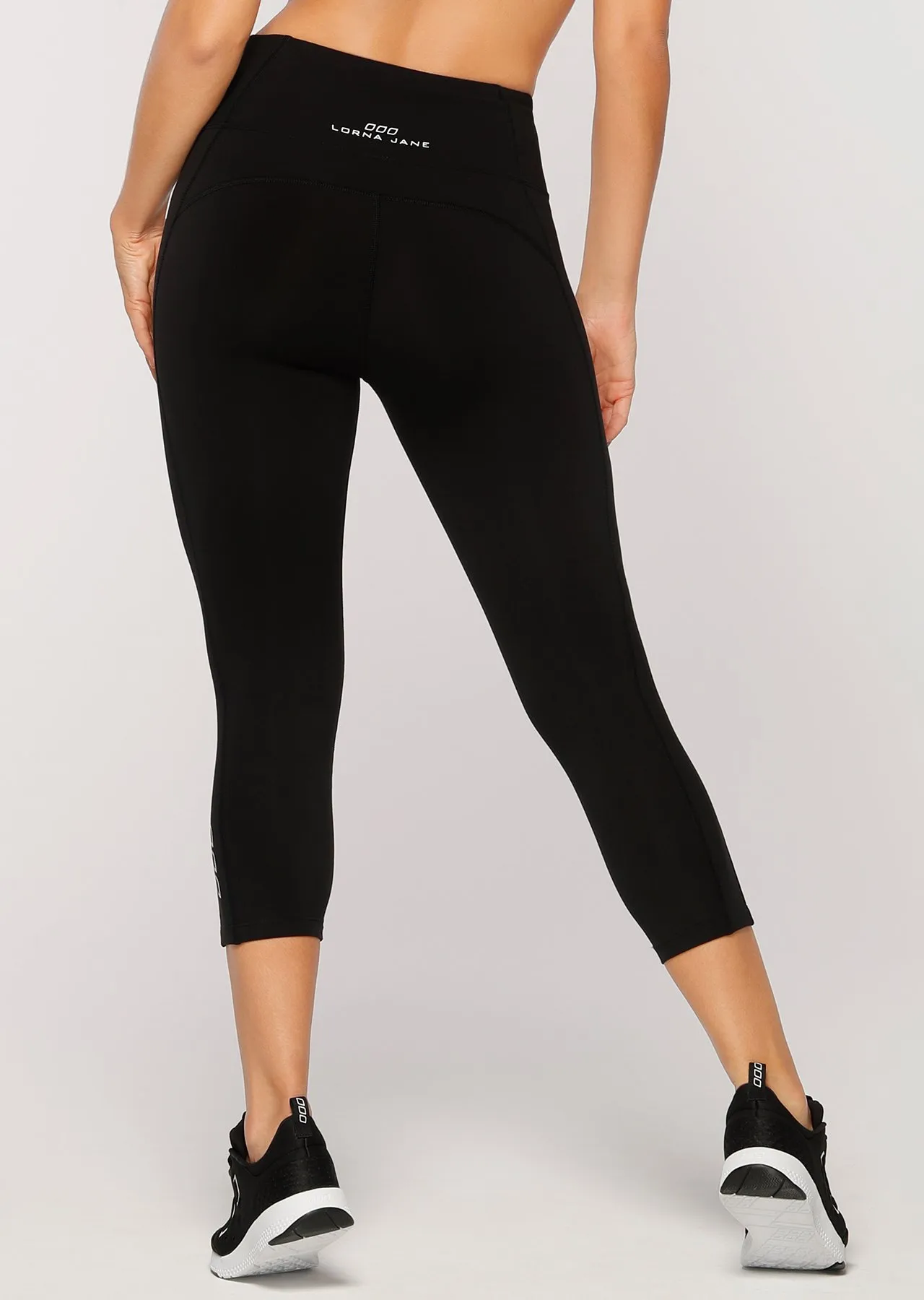 Ultimate Support 7/8 Tight | Black | Black | Tights and Leggings | Lorna Jane Australia