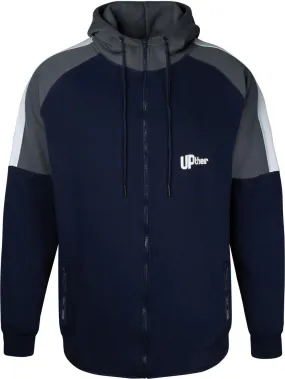 Uptheir Lightning Hoody - Navy Solid Grey