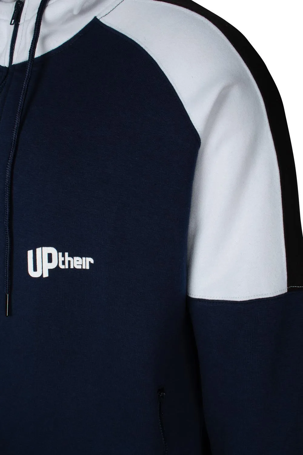 Uptheir Lightning Hoody - Navy White