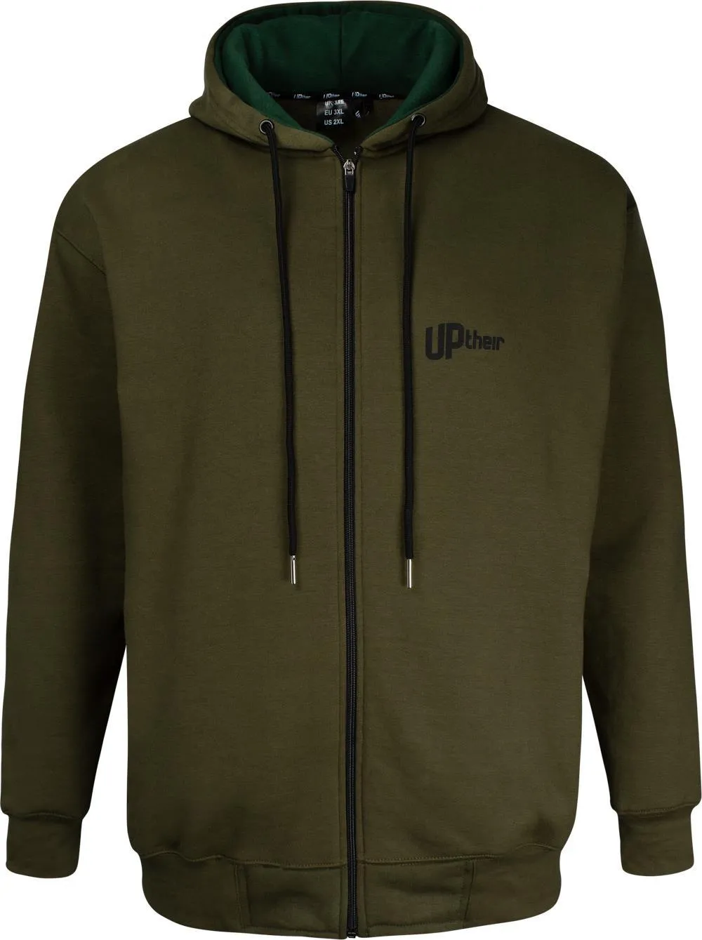 Uptheir Magic Zip Hoody - Olive