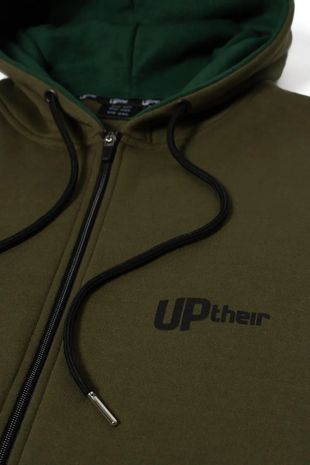 Uptheir Magic Zip Hoody - Olive