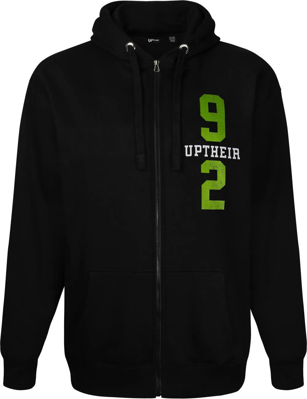 Uptheir Squad 92 Zip Hoody - Black