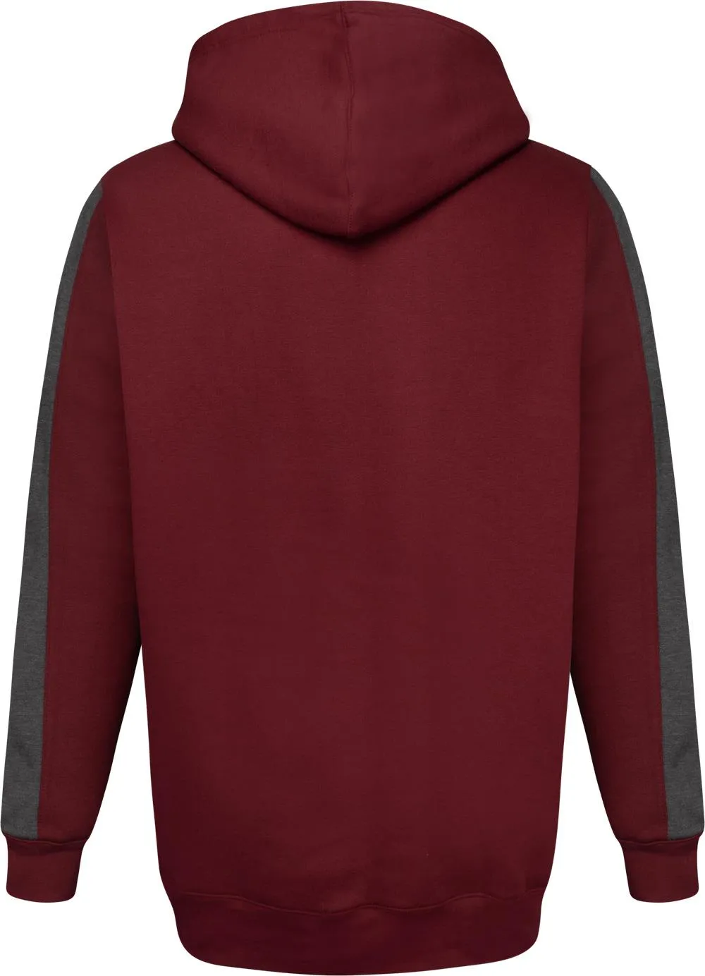 Uptheir The Law Overhead Script Logo Hoody - Burgundy