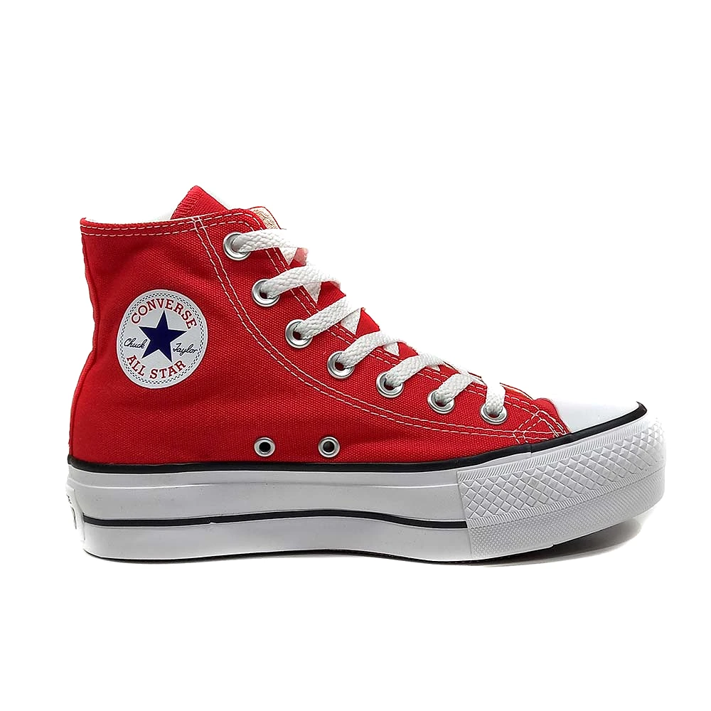 Zapatillas Converse Chuck Taylor All Star Platform Hi Red