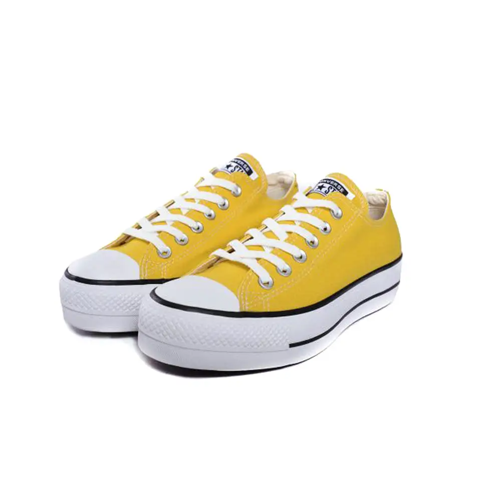 Zapatillas Converses Chuck Taylor All Star Lift Sea - Plataforma Amarillo